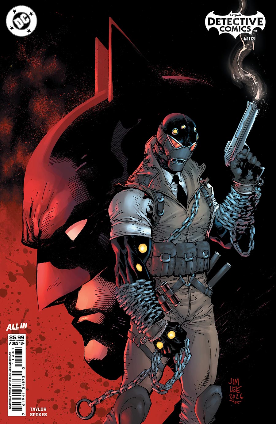 Detective Comics Vol 2 #1113 Cover E Variant Jim Lee Building Bad Card Stock Cover (DC All In)(Batman Bad Seeds Week 4 Part 2)(Limit 1 Per Customer)