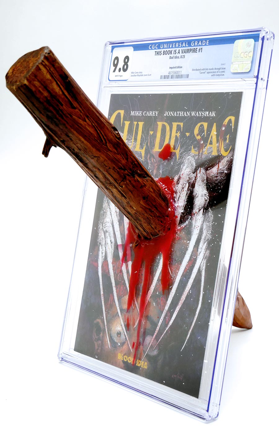 Cul-De-Sac #1 Cover I Incentive Impaled Edition CGC 9.8