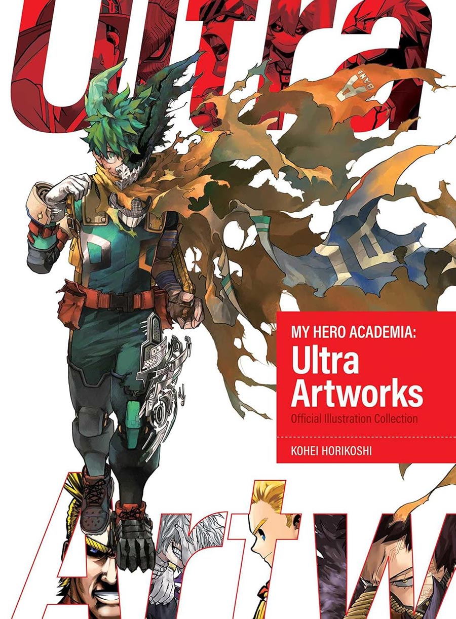 My Hero Academia Ultra Artworks Official Illustration Collection HC