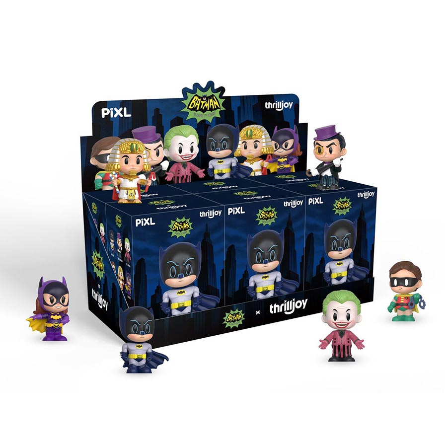 Batman 66 PIXL Mini-Figure Blind Box Series