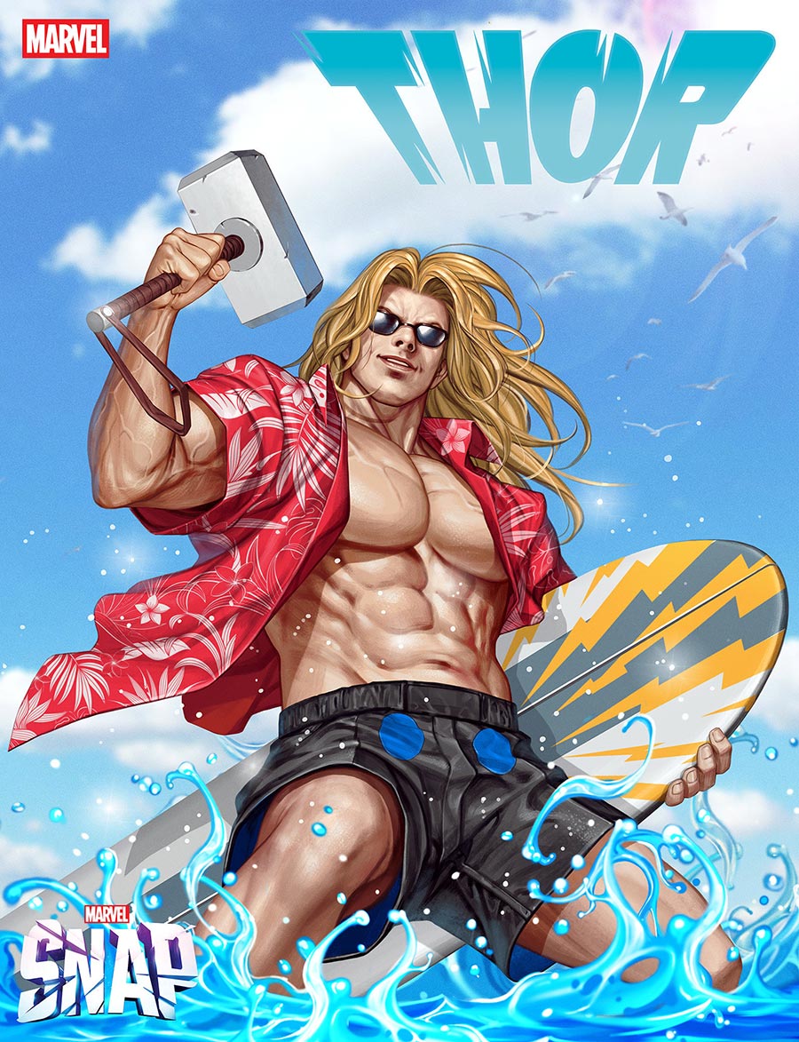 Thor Vol 6 #800 Cover C Variant Inhyuk Lee Marvel SNAP Swimsuit Cover