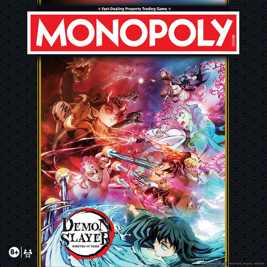 Monopoly Demon Slayer Kimetsu No Yaiba Collectors Edition
