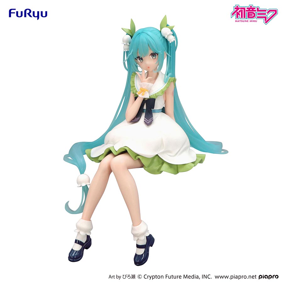 Hatsune Miku Noodle Stopper Figure Flower Fairy Lily Of The Valley Vinyl Figure