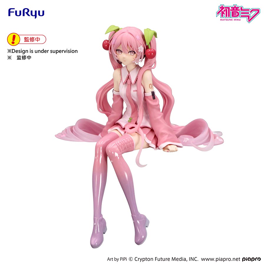 Hatsune Miku Noodle Stopper Figure Sakura Miku 2026 Vinyl Figure