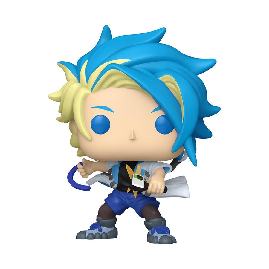 POP Animation Beyblades Jaxon Cross Blader X Vinyl Figure