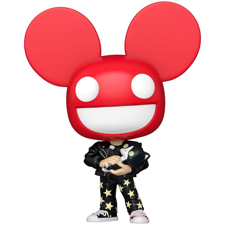 POP Rocks Deadmau5 Deadmau5 Featuring Professor Meowingtons PHD Vinyl Figure