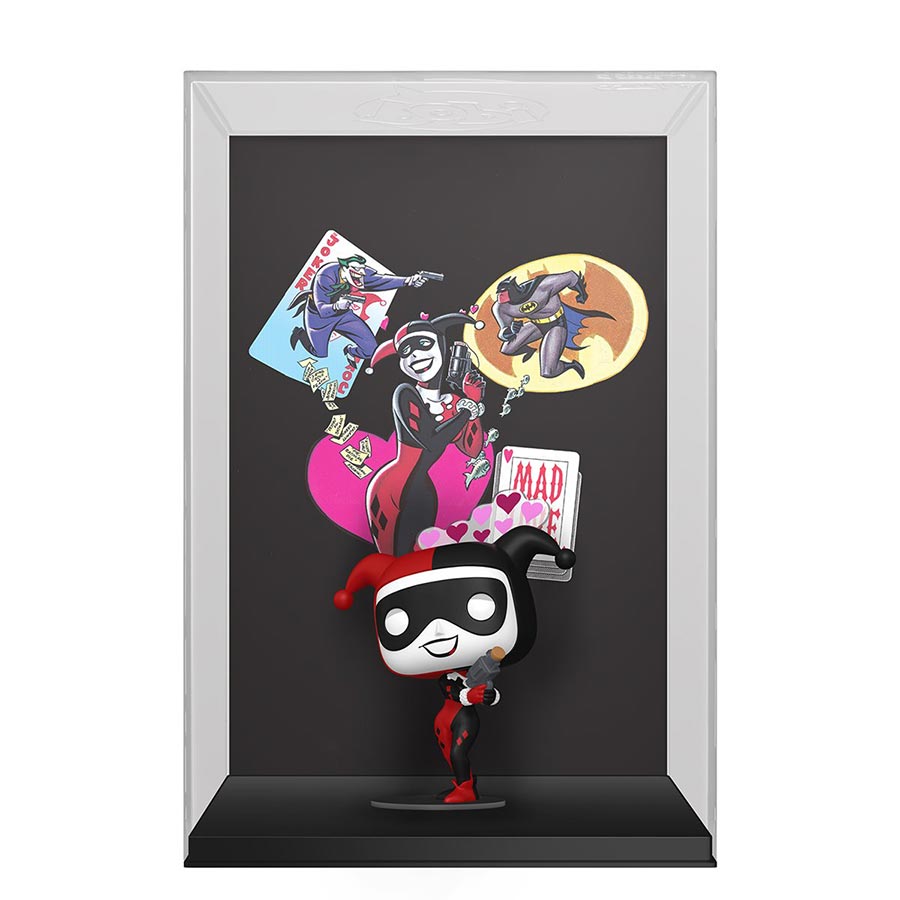 POP Comic Cover Batman Adventures Harley Quinn Mad Love Vinyl Figure