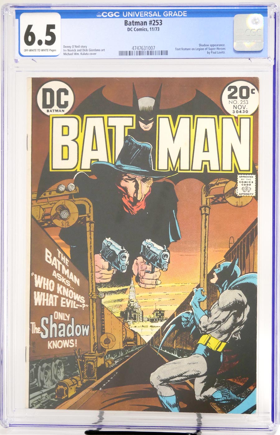Batman #253 Cover B CGC 6.5