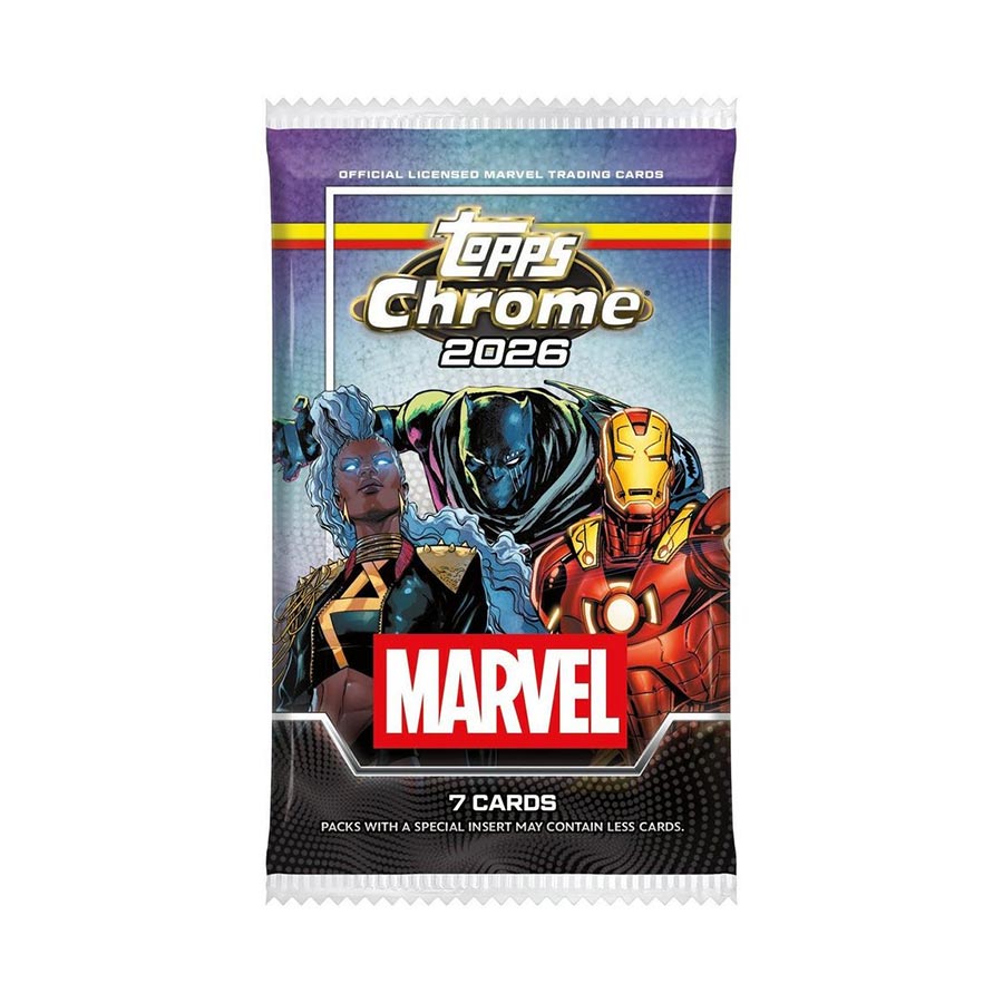 Topps 2026 Marvel Chrome Mega Pack