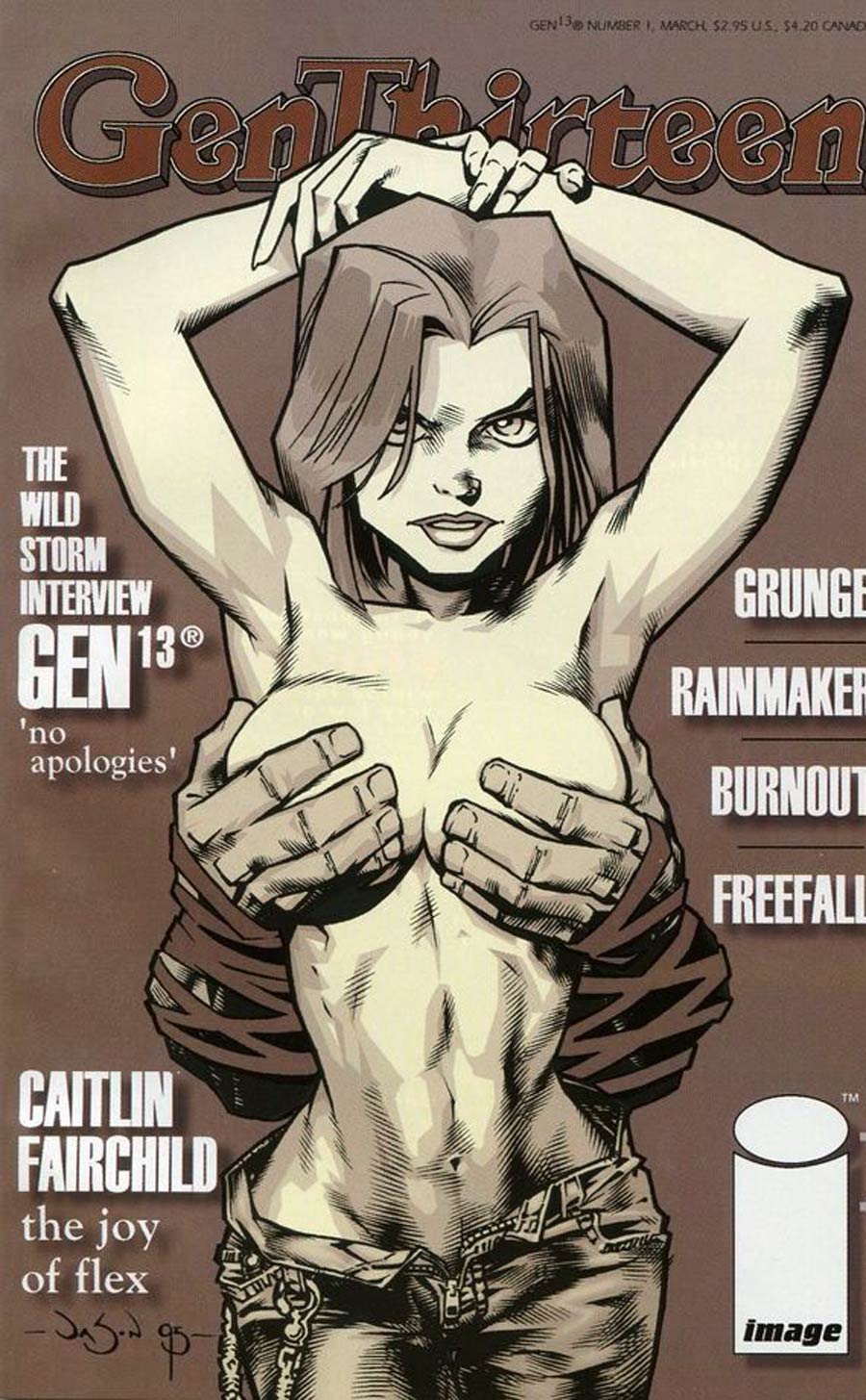 Gen 13 Vol 2 #1 Cover H Gen-et Jackson