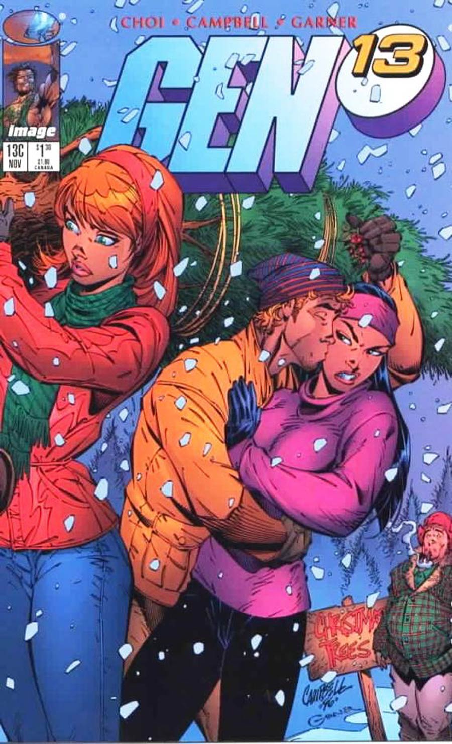 Gen 13 Vol 2 #13 C Cover B Holiday Variant