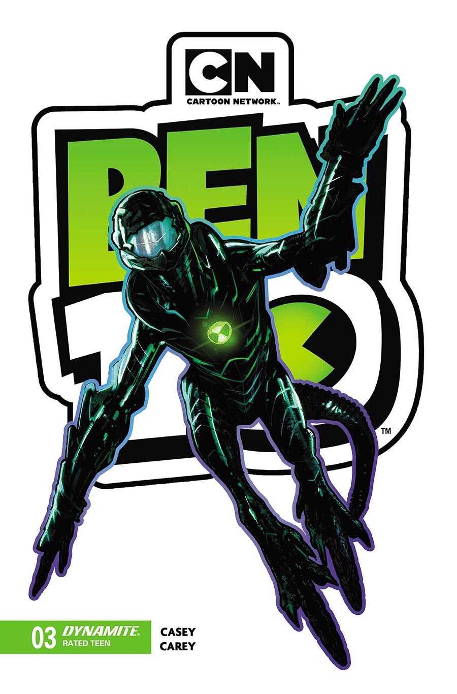 Ben 10 Vol 2 #3 Cover T 2nd Ptg A Robert Carey Cover