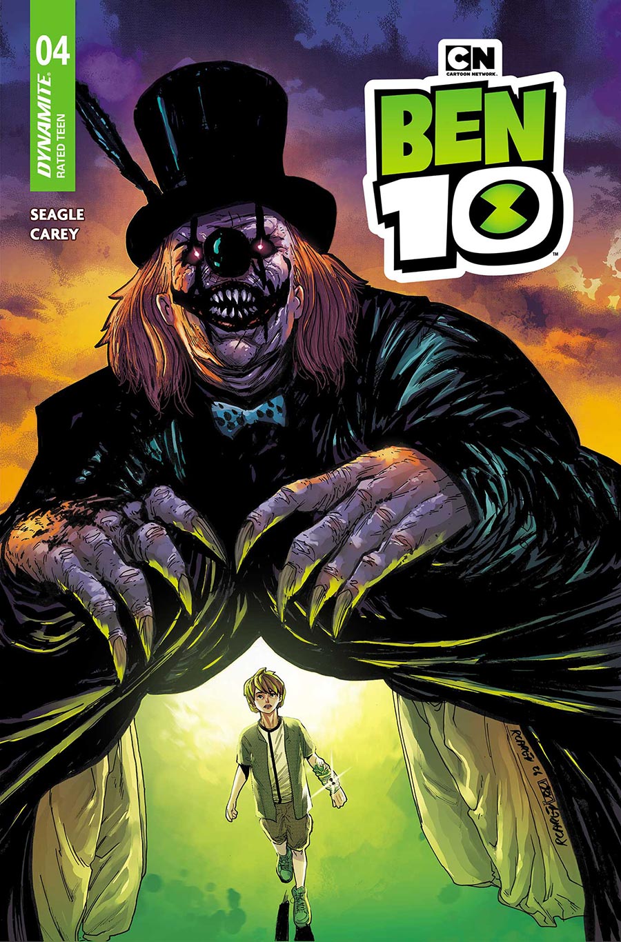 Ben 10 Vol 2 #4 Cover O Variant Robert Carey Foil Cover