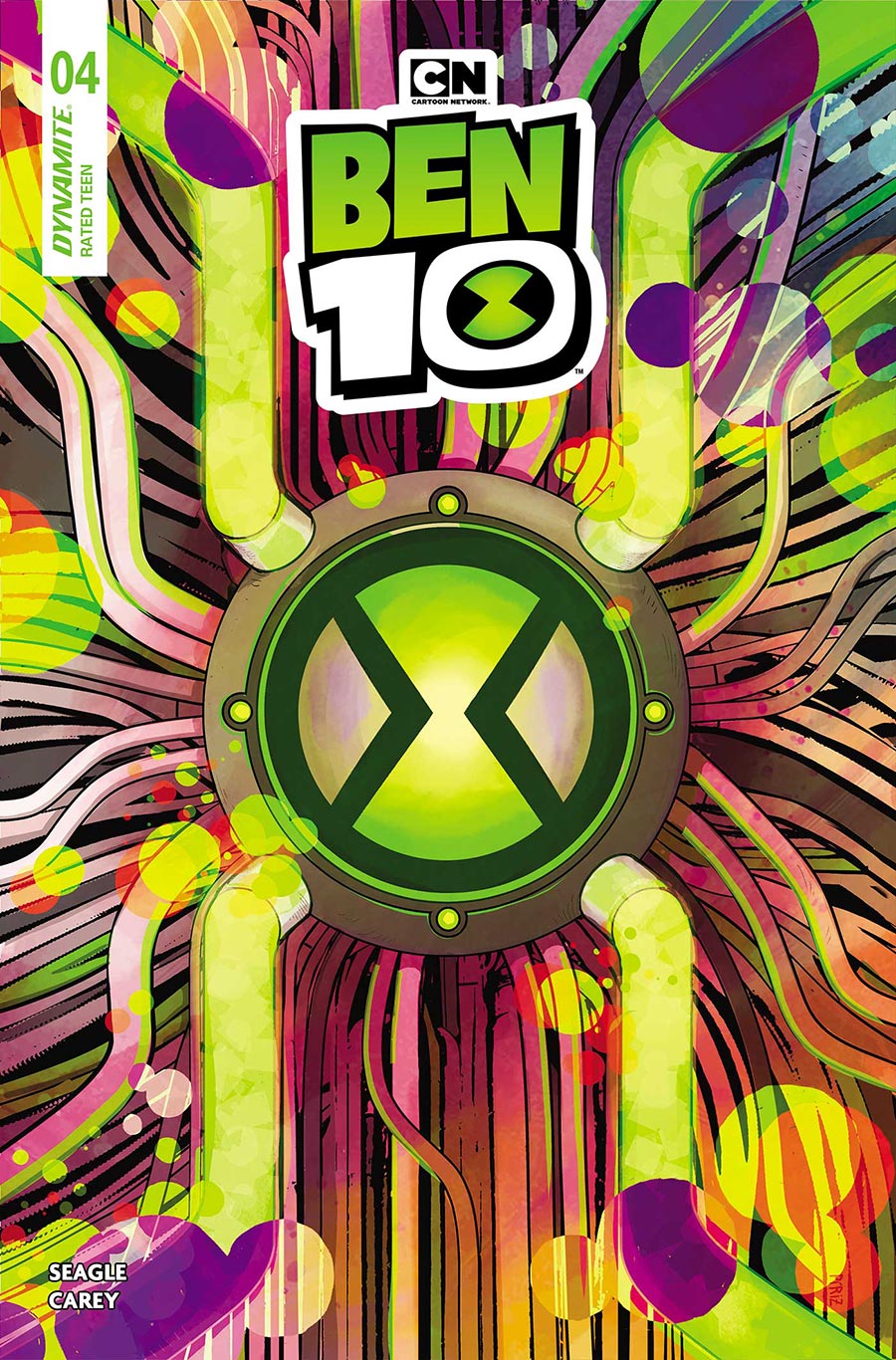 Ben 10 Vol 2 #4 Cover S Incentive Sebastian Piriz Foil Cover