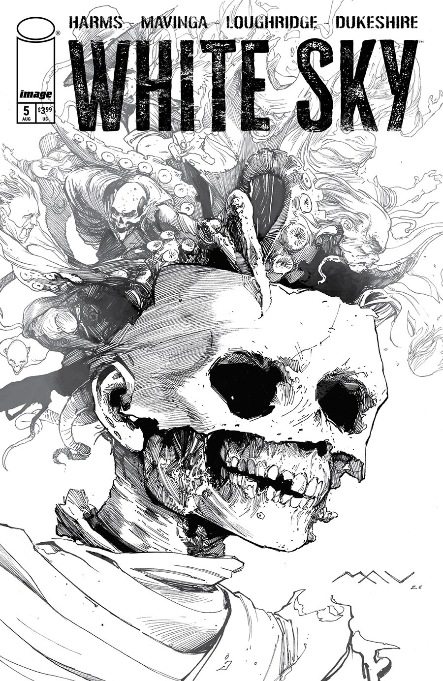 White Sky #5 Cover C Variant JP Mavinga Cover
