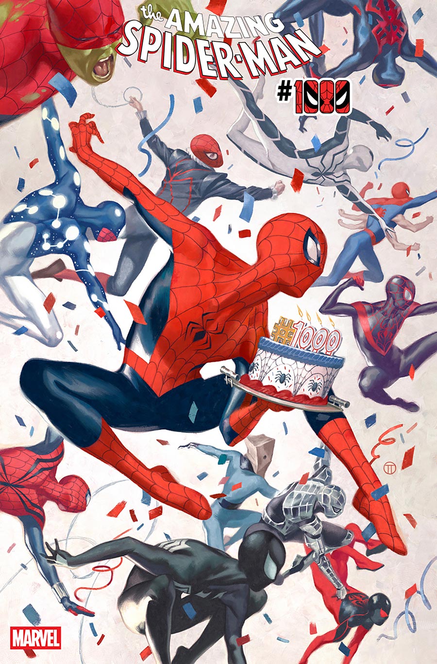Amazing Spider-Man Vol 7 #1000 Cover X Variant Julian Totino Tedesco Cover