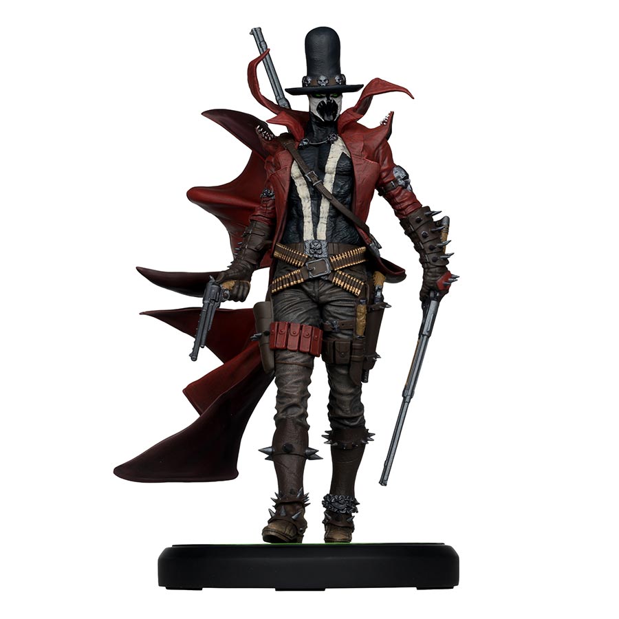 Spawn Black White & Red All Over Gunslinger Spawn 1/10 Scale Resin Statue