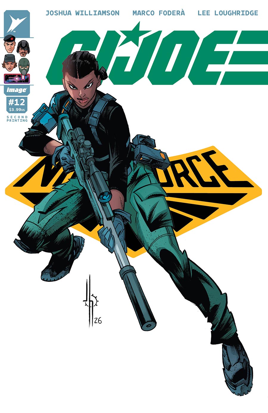 GI Joe Vol 10 #12 Cover F 2nd Ptg A Jason Howard Cover