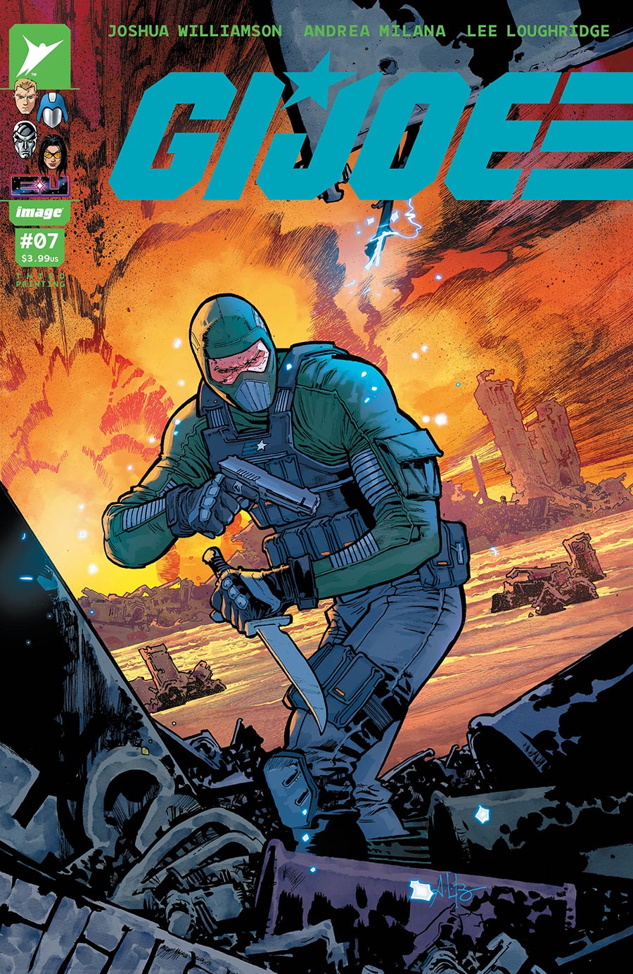 GI Joe Vol 10 #7 Cover K 3rd Ptg A Andrei Bressan & Adriano Lucas Cover