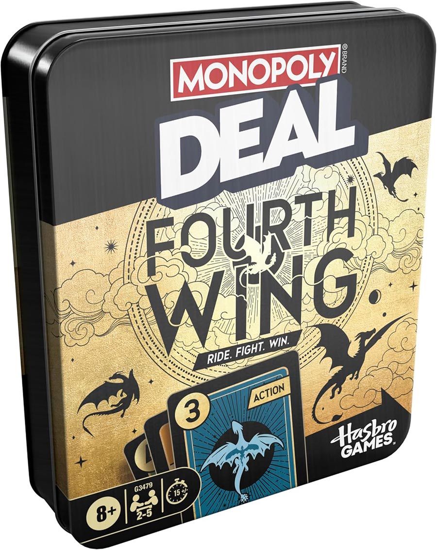 Monopoly Deal Fourth Wing Card Game