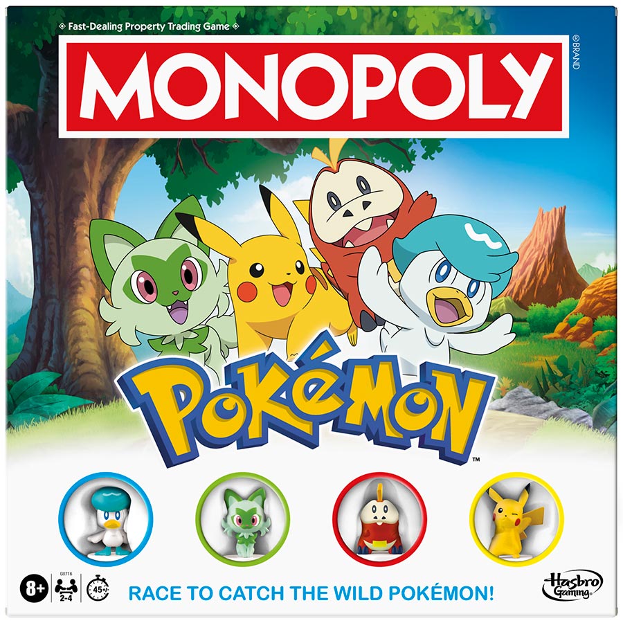 Monopoly Pokemon Board Game