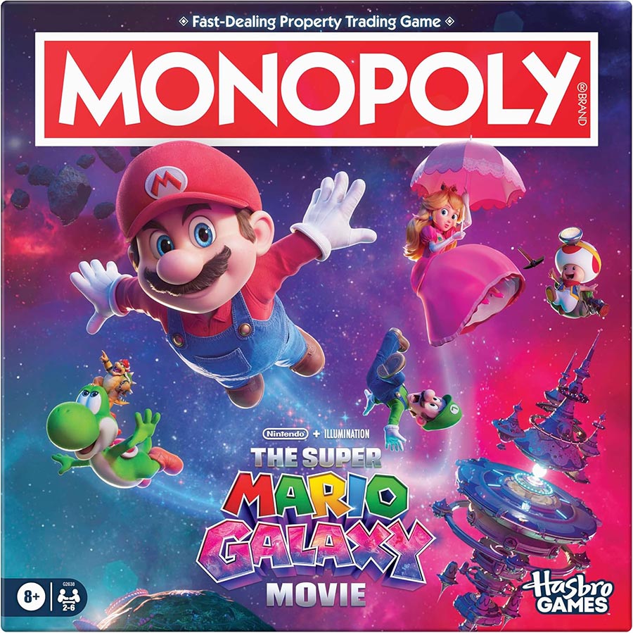Monopoly Super Mario Galaxy Board Game