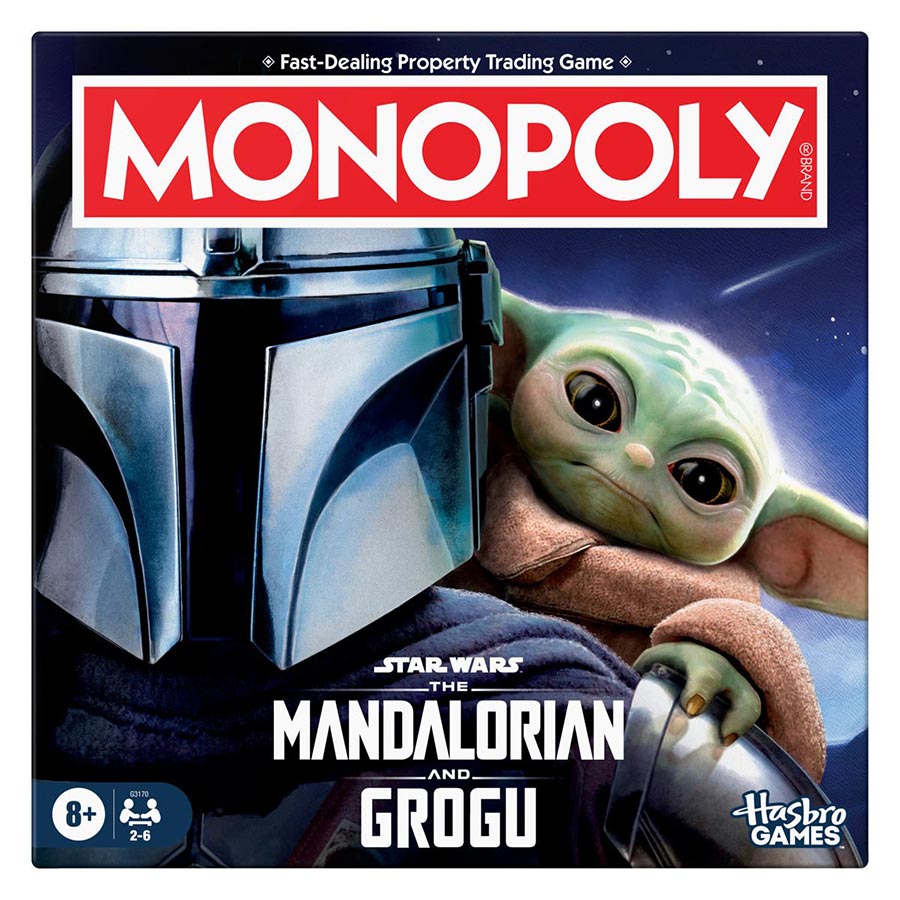 Monopoly Star Wars The Mandalorian And Grogu Board Game