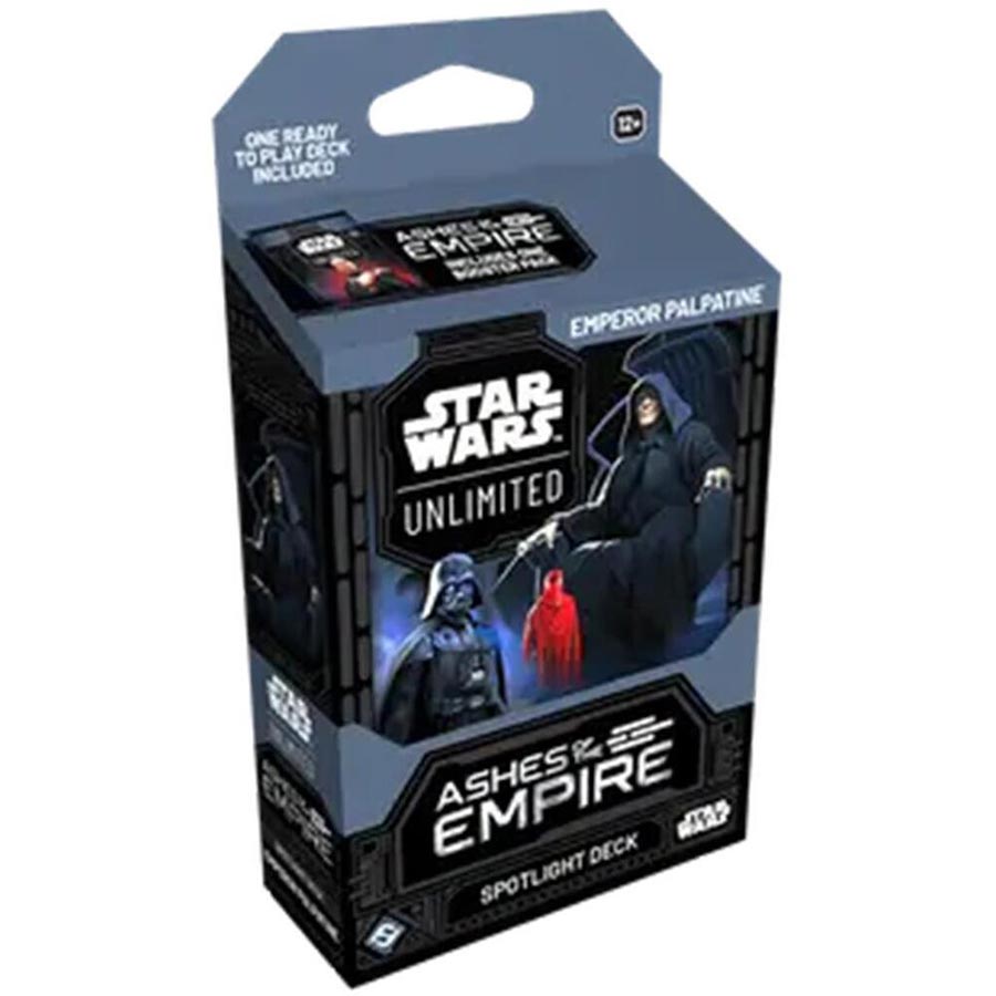 Star Wars Unlimited Ashes Of The Empire Spotlight Deck - Emperor Palpatine