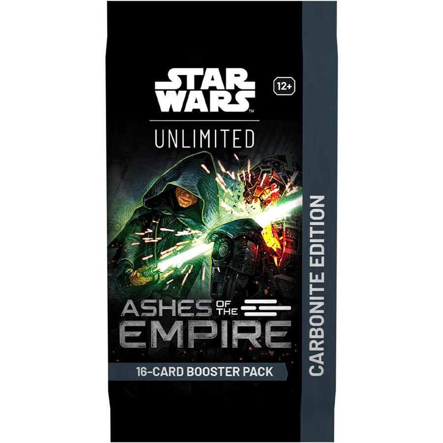 Star Wars Unlimited Ashes Of The Empire Carbonite Booster Pack