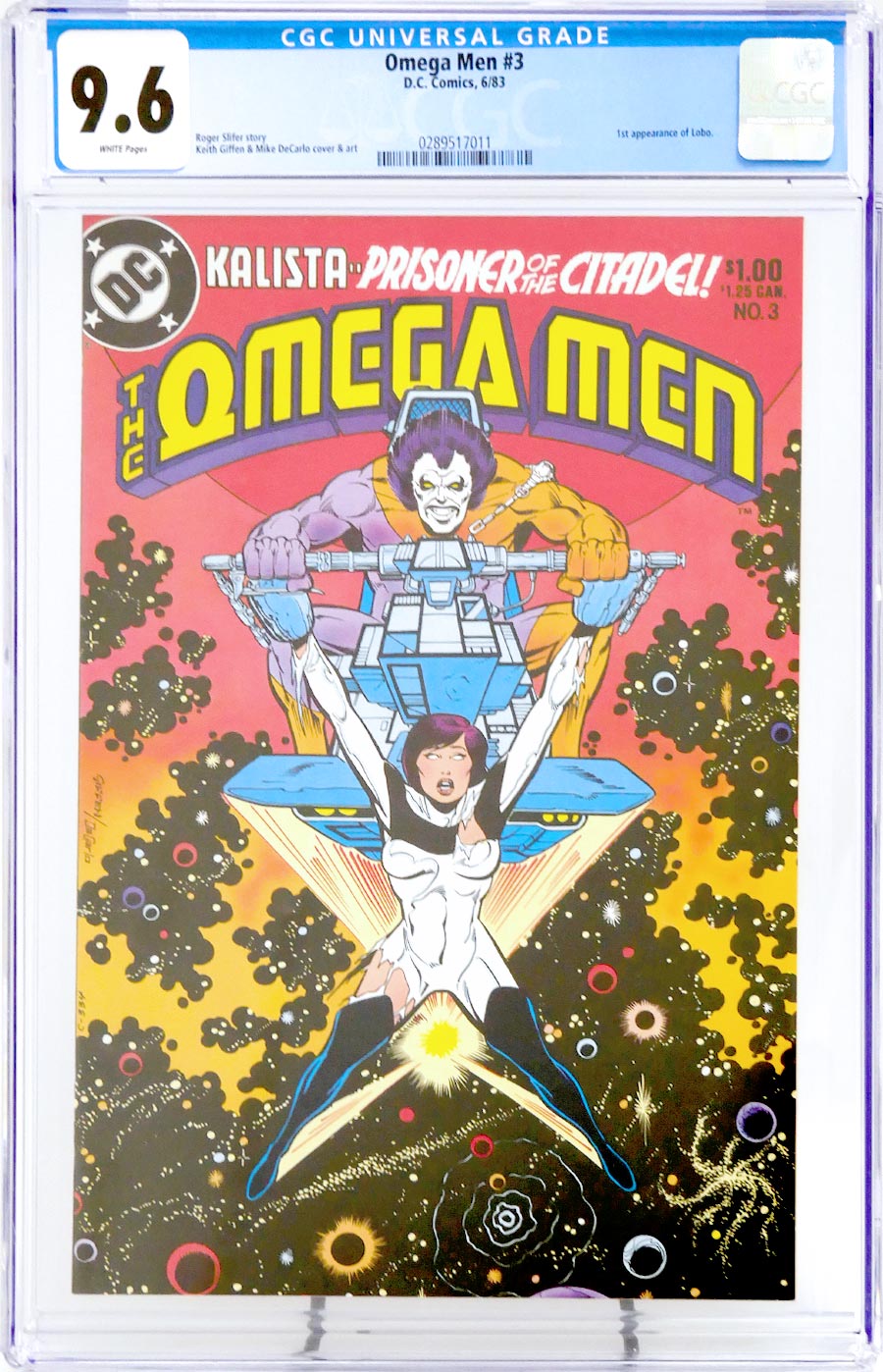 Omega Men #3 Cover I CGC 9.6