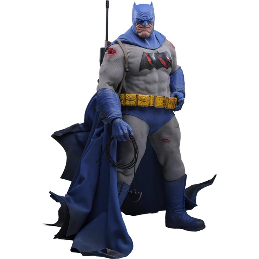 DC Batman Dark Knight Returns Batman Battle Damged Version Sixth Scale Figure