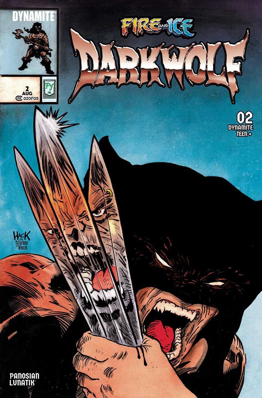 Fire And Ice Darkwolf #2 Cover L Variant Robert Hack Cover