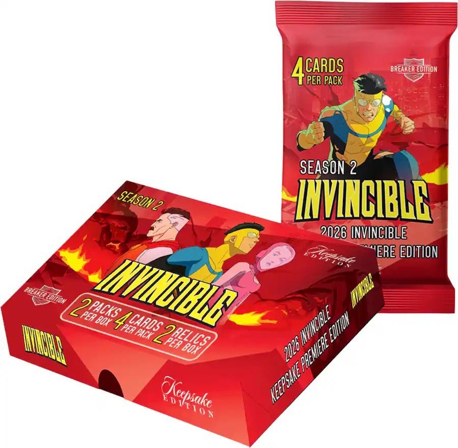 Invincible Season 2 Keepsake Premiere Breaker 2026 Pack