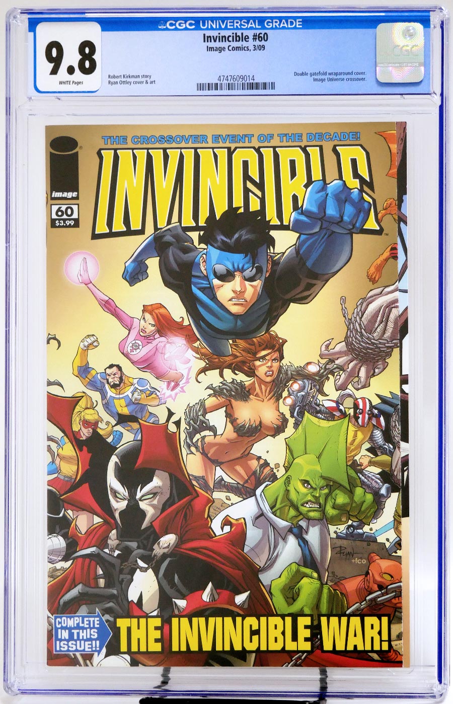 Invincible #60 Cover C 1st Ptg CGC 9.8