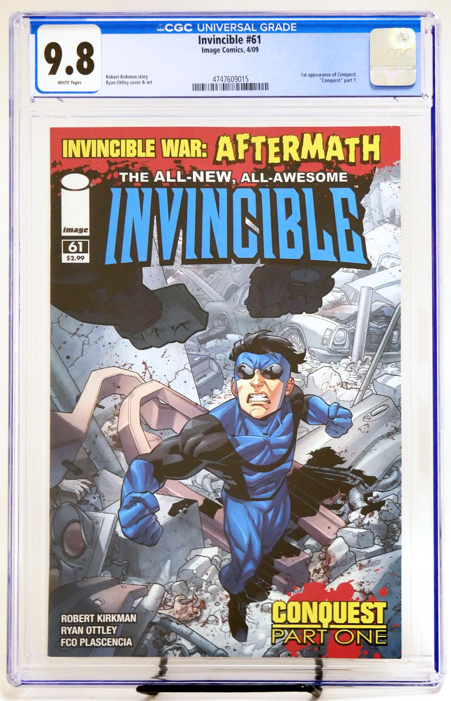Invincible #61 Cover B CGC 9.8