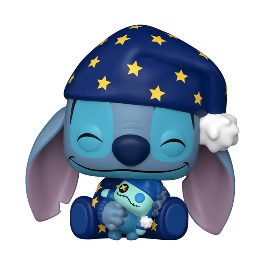 POP Disney Lilo & Stitch Stitch Starry PJs Glow-In-The-Dark Vinyl Figure