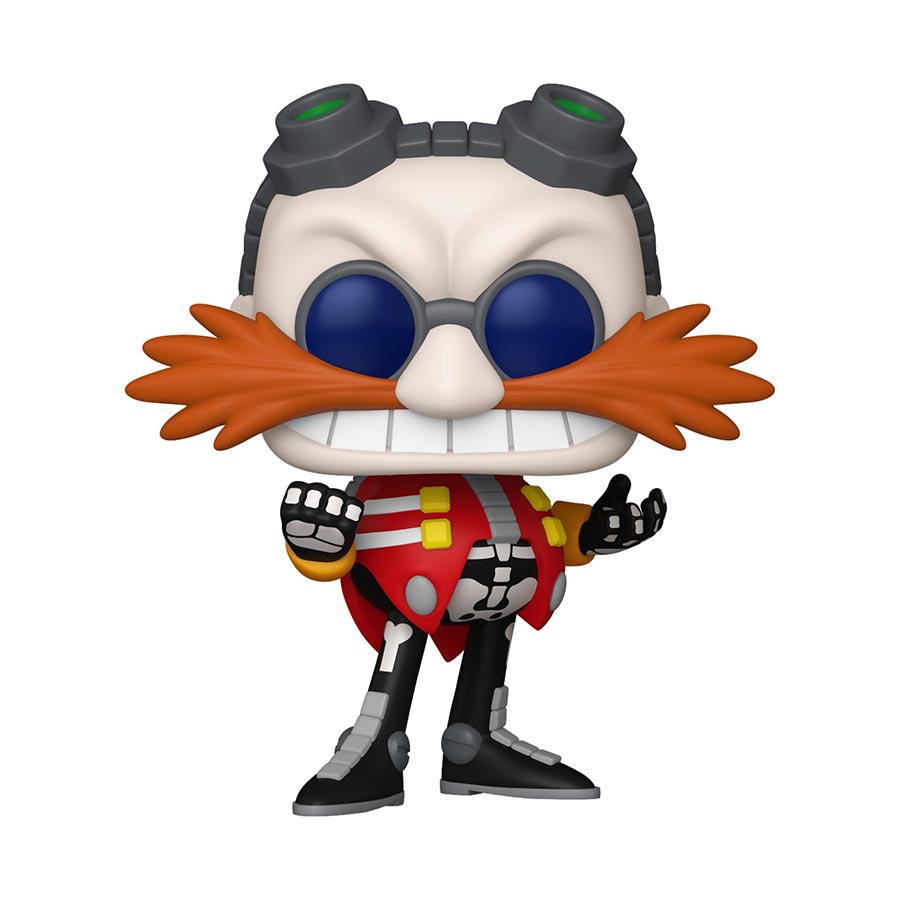 POP Games Sonic The Hedgehog Dr Eggman As Skeleton Vinyl Figure