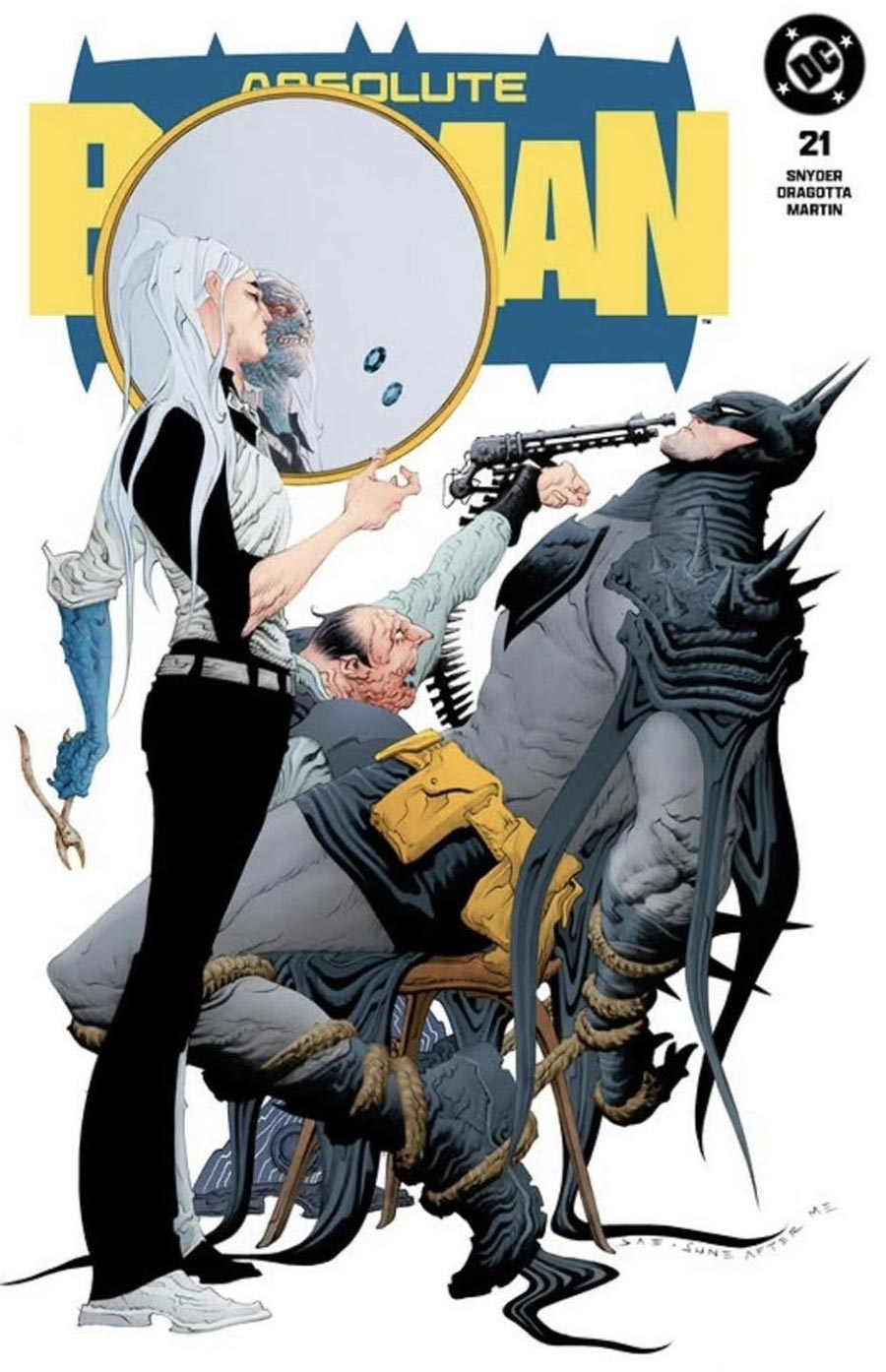 Absolute Batman #21 Cover F DF Exclusive Jae Lee Trade Dress Variant Cover (DC All In)