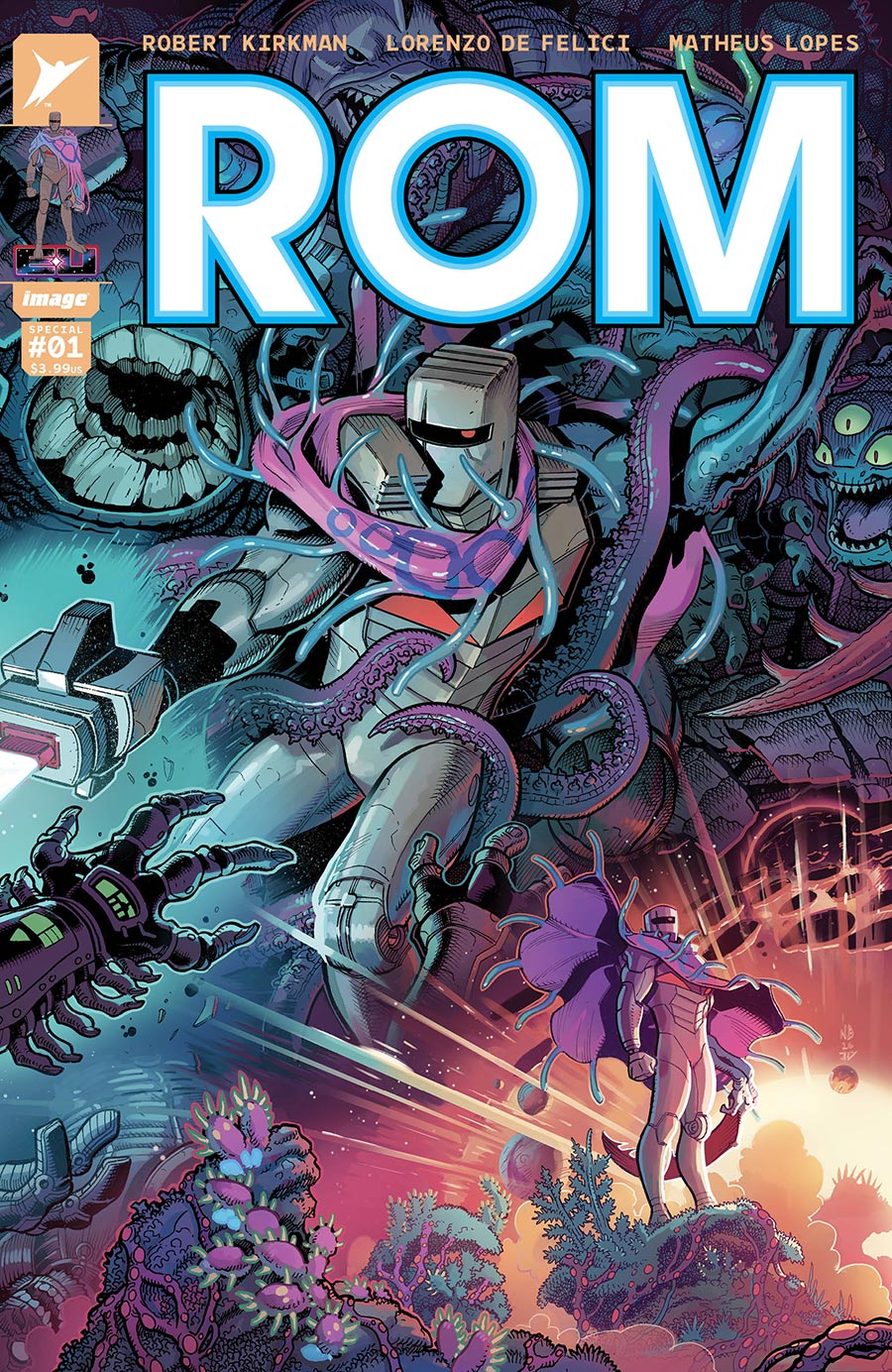 ROM Special #1 (One Shot) Cover D Variant Nick Bradshaw & Jim Charalampidis Cover (Energon Universe)