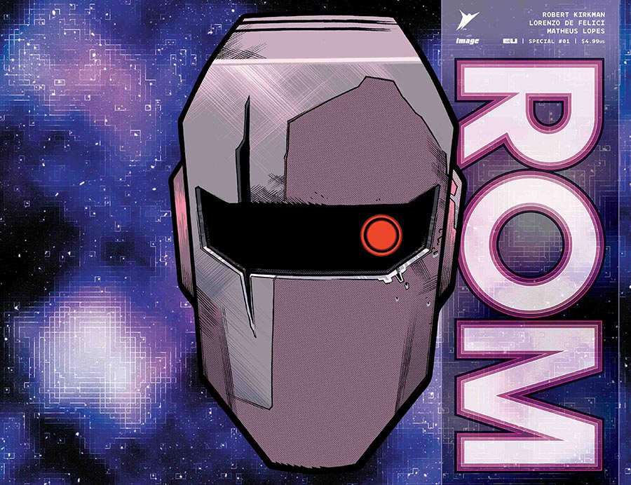ROM Special #1 (One Shot) Cover F Variant John Amor & Andres Juarez Die-Cut Foil Mask Cover (Energon Universe)