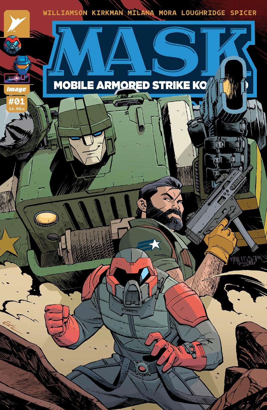 M.A.S.K. Origins #1 (One Shot) Cover C Variant Ethan Young Cover (Energon Universe)