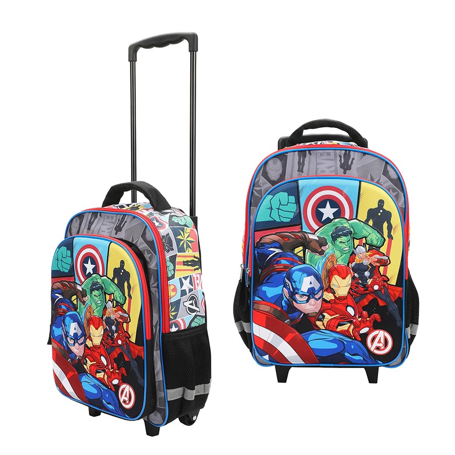 Marvel Avengers 16-Inch Rolling Travel Backpack