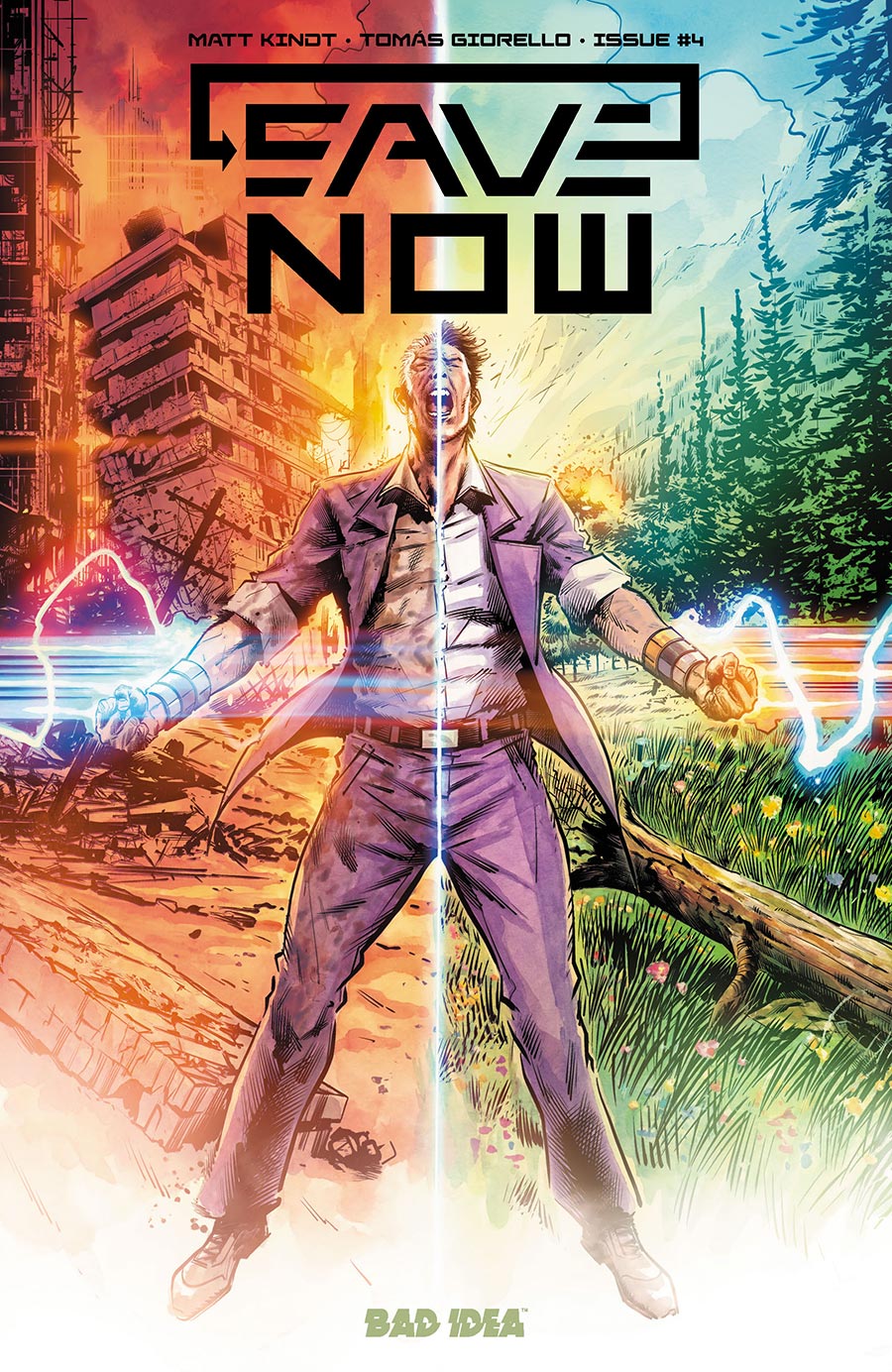 Save Now #4 Cover D Variant Trevor Hairsine Cover