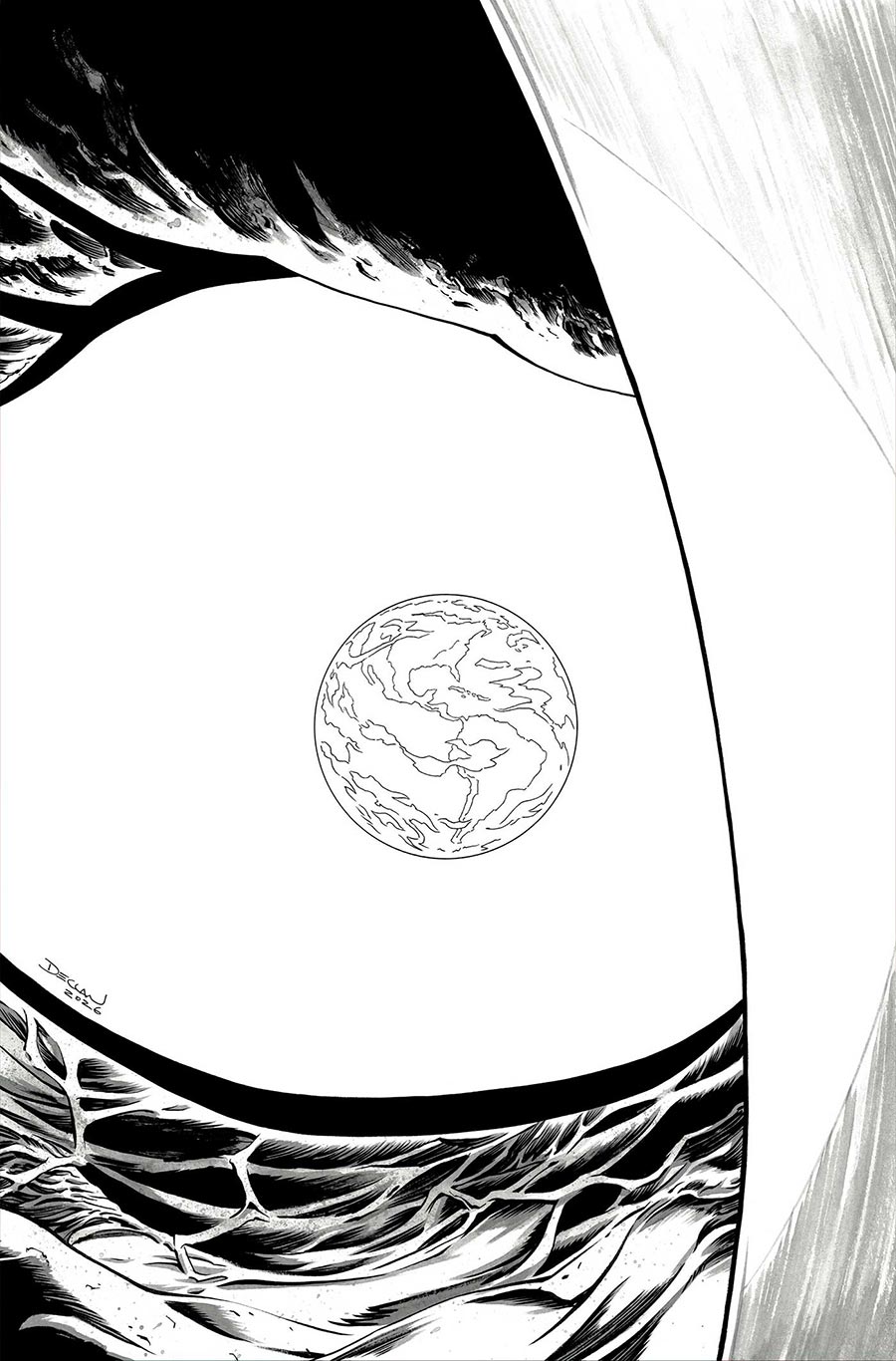 ThunderCats X SilverHawks Mumm-Ra The Ever-Living #5 Cover L Incentive Declan Shalvey Line Art Virgin Cover (ThunderCats X SilverHawks Part 14)