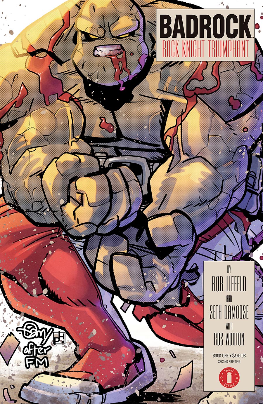 Rob Liefelds Badrock #1 Cover G 2nd Ptg