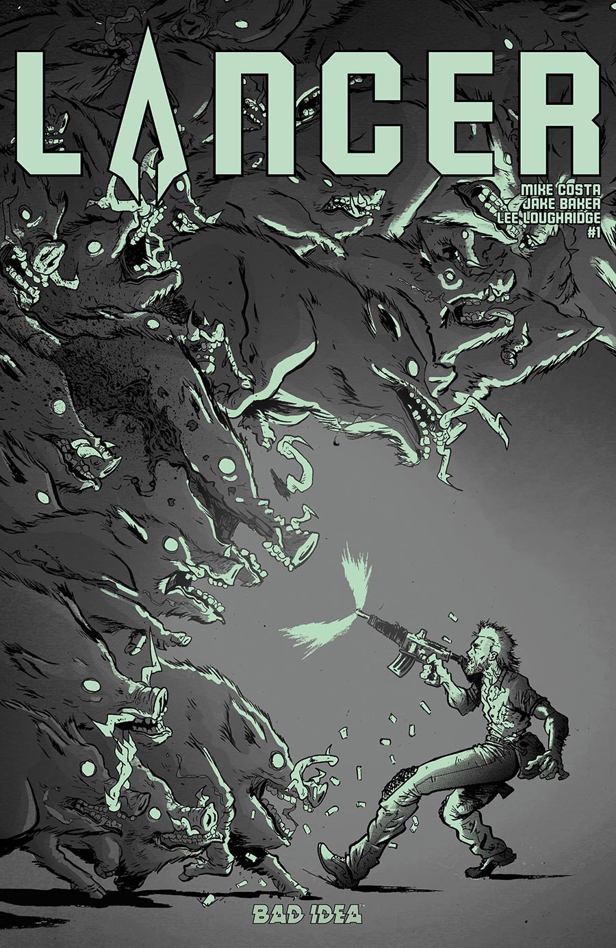 Lancer #1 Cover I Variant Jake Baker Glow-In-The-Dark Cover