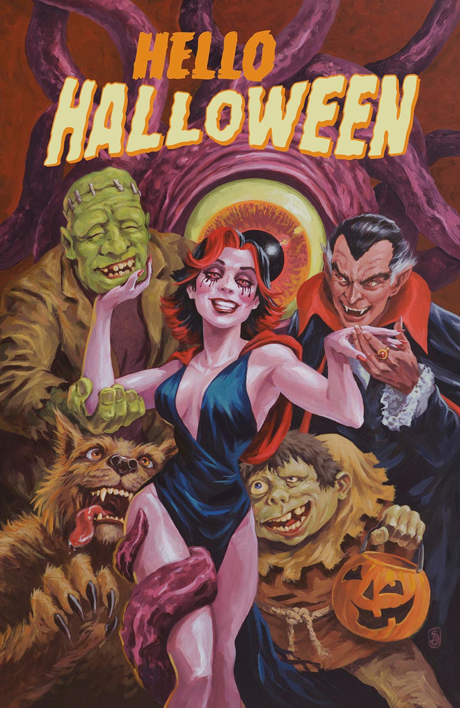 Hello Halloween #2 Cover C Variant Stephen Andrade Virgin Cover