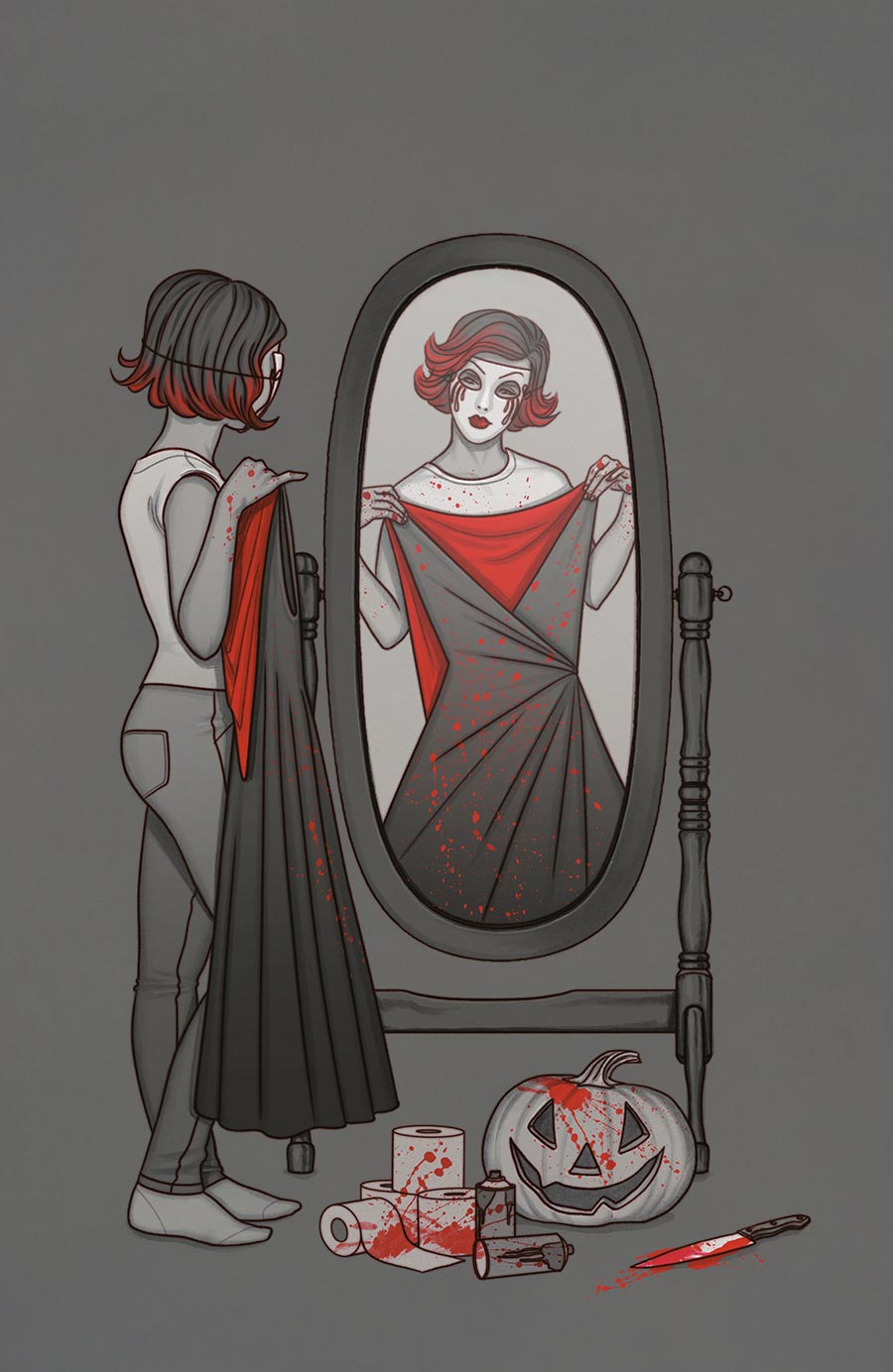 Hello Halloween #2 Cover D Variant Jenny Frison Glow-In-The-Dark Virgin Cover