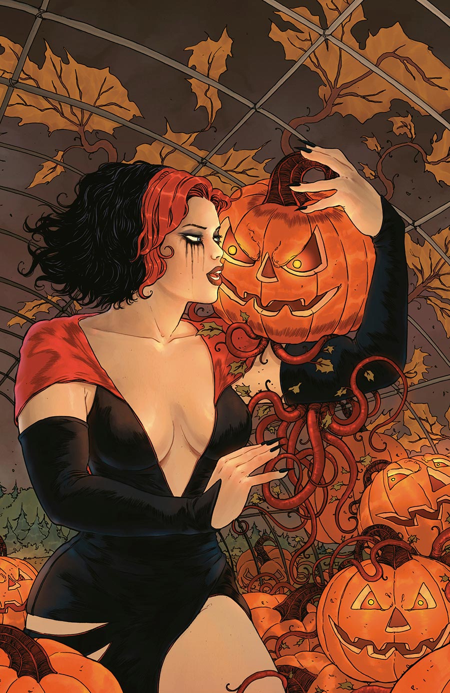 Hello Halloween #2 Cover F Incentive Jules Mamone Virgin Variant Cover
