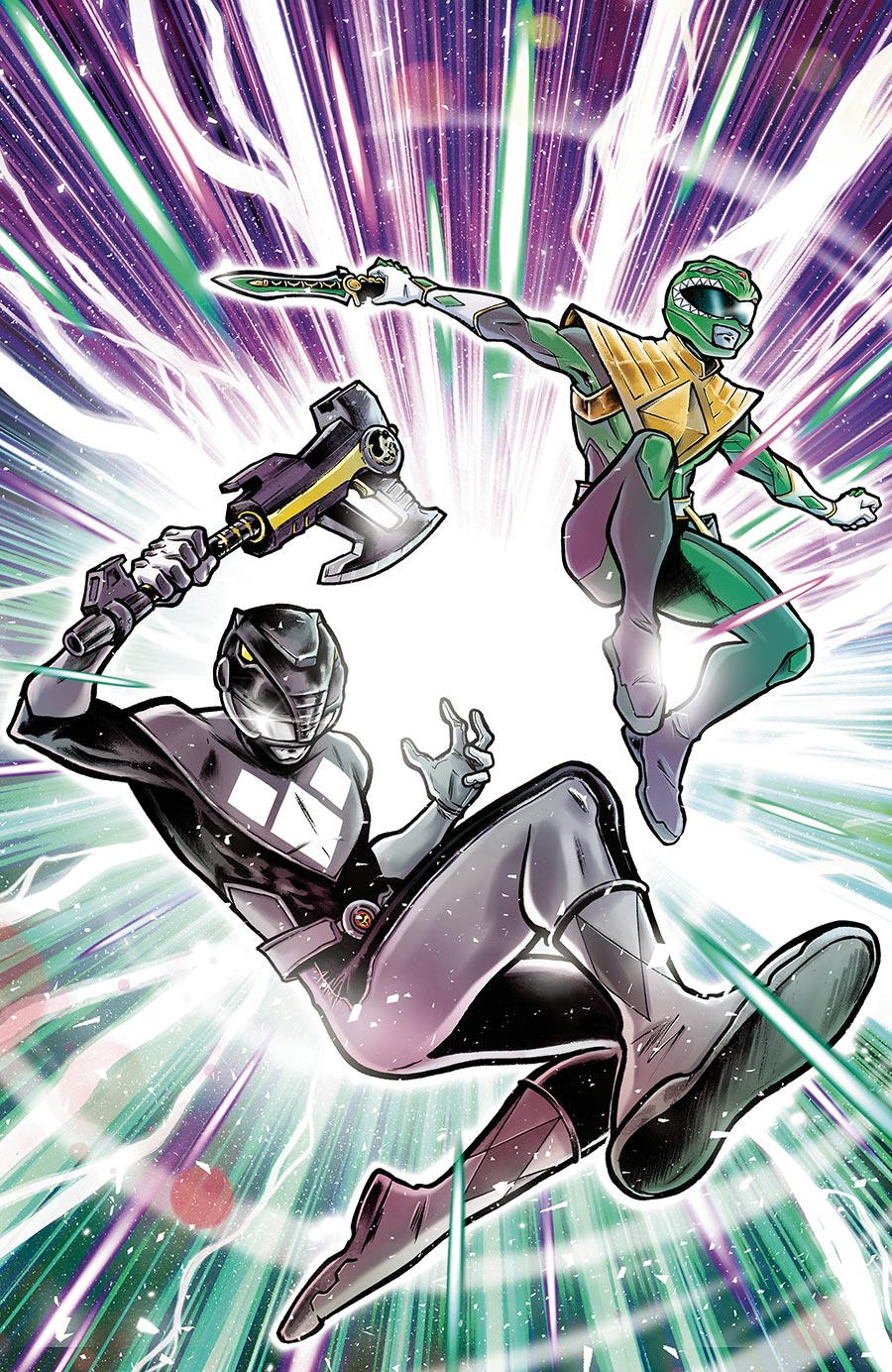 Mighty Morphin Power Rangers (BOOM Studios) Vol 2 #5 Cover E Variant Simona Di Gianfelice Virgin Foil Cover